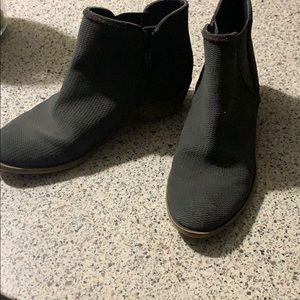 Cute grey ankle boots